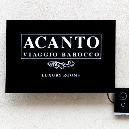 Acanto -Viaggio Barocco Ragusa Buitenkant foto