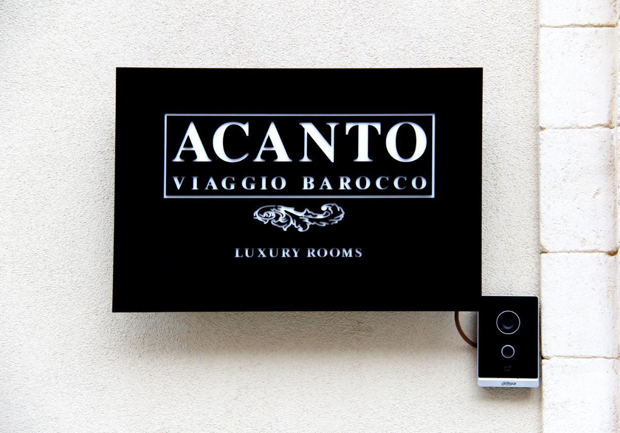 Acanto -Viaggio Barocco Ragusa Buitenkant foto